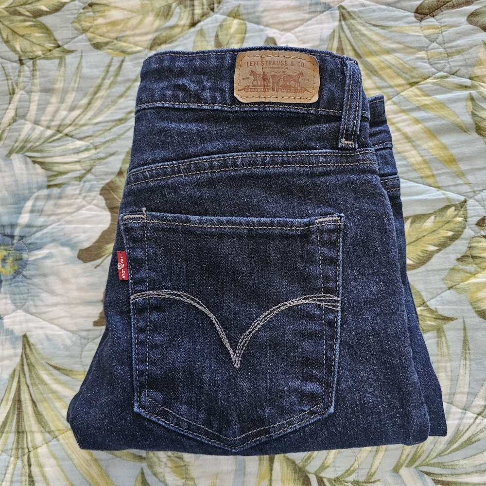 LEVI'S MID RISE SKINNY JEANS - Picture 7 of 10
